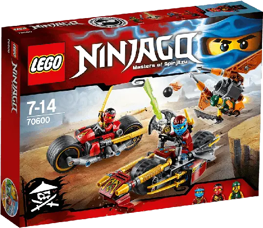 Lego Ninjago Ninja Bike Chase 70600 Png Lego Ninjago Png