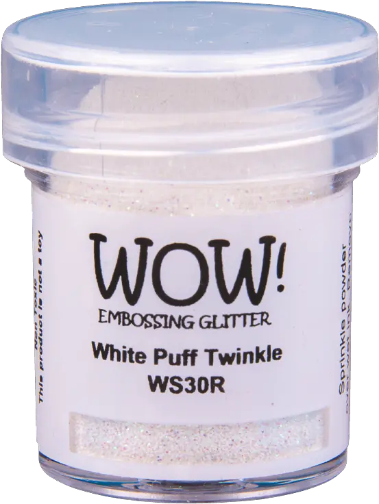 Ws30r Wow White Puff Twinkle Embossing Powder Ultra Shimmer Png Twinkle Transparent