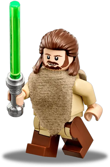 Qui Gon Jinn Lego Star Wars Characters Legocom For Lego Star Wars Qui Gon Jinn Png Gon Png