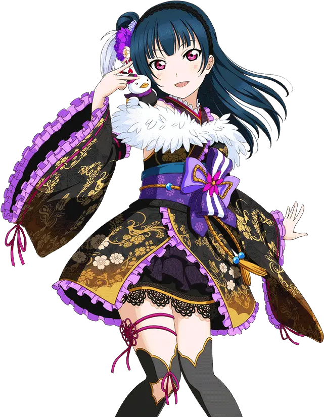 Love Live Sif Turn Your Favorite Aqours Sr Into Figures Love Live Yohane Card Png Love Live Png