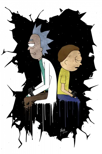 Camiseta Rick And Morty Preso No Cosmo Soupop Illustration Png Rick And Morty Png