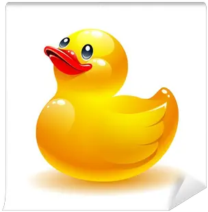 Rubber Duck Vector Icon Wall Mural U2022 Pixers We Live To Change Soft Png Duck Game Icon