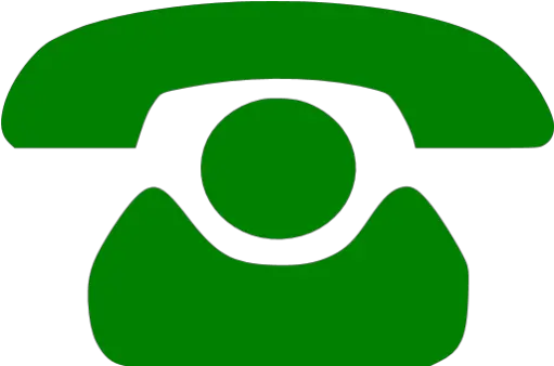 Green Phone 25 Icon Green Telephone Png Logo Telephone Icon Transparent