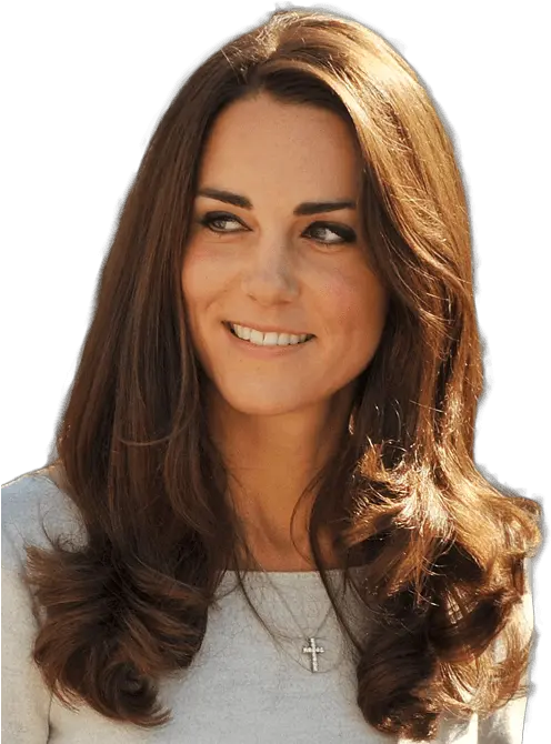 30 Iconic Hairstyles Purewow Transparent Kate Middleton Png Kate Moss Style Icon