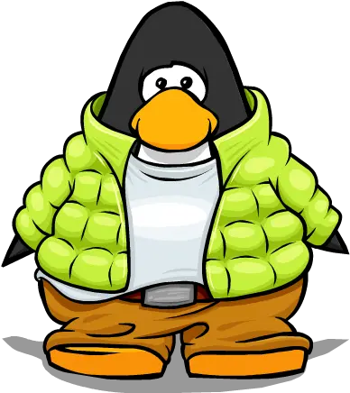 Download Hd Toboggan Suit Penguin From Club Club Penguin Cowbell Png Card Suit Png