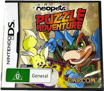 Neopets Puzzle Adventure Nintendo Ds 2ds 3ds Game Complete Ebay Neopets Puzzle Adventure Png Nes Cartridge Icon