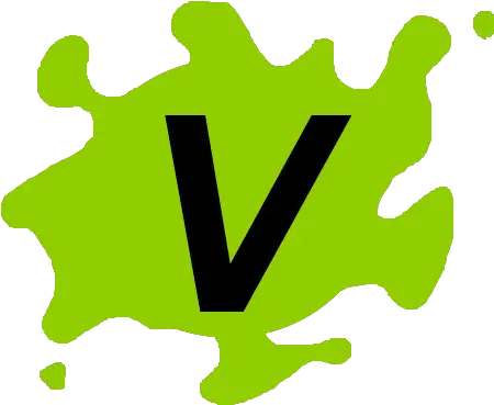 V Clip Art Png Splat Png