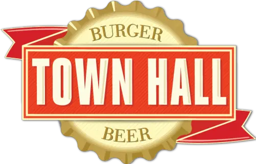 Town Hall Burger And Beer In Durham Nc Best Burgers Around Town Hall Burger And Beer Png Bone Fish Grill Logo