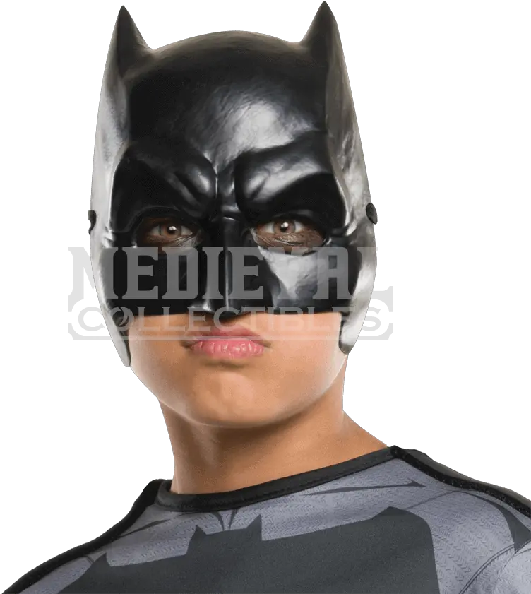 Download Kids Batman Half Mask Batman Dawn Of Justice Png Batman Mask Transparent Background