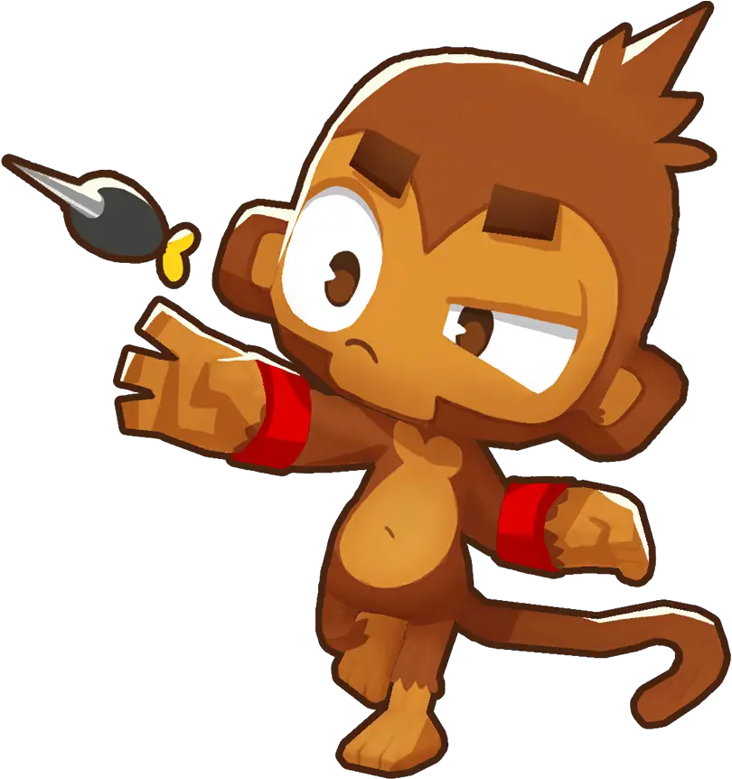 If You Wanted To Redraw The 0 02 Dart Monkey Icon What You 001 Dart Monkey Png Monkey Icon