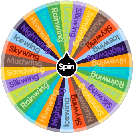 What Wings Of Fire Character Are You Spin The Wheel App Dot Png Wings Of Fire Logo