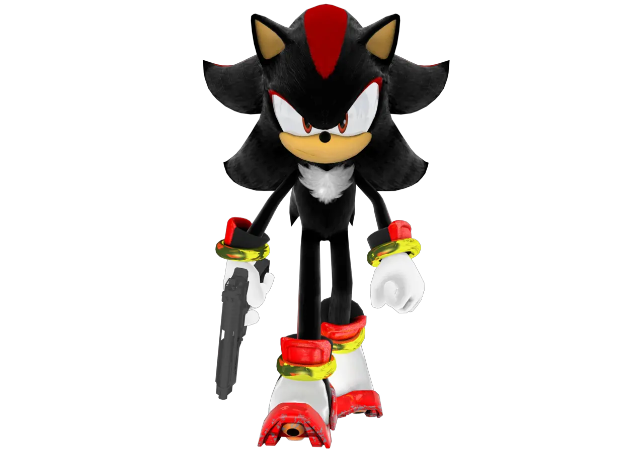 Download Shadow The Hedgehog Png Pack Shadow The Hedgehog Shadow With Gun Transparent Shadow The Hedgehog Logo