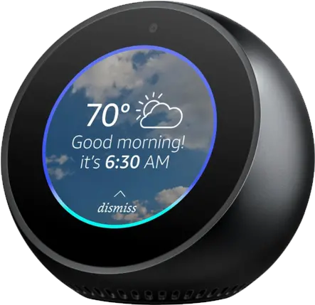 Amazon Echo Spot Black Echo Spot Alexa Png Amazon Echo Png