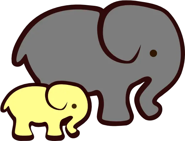 Elephant Clipart Elephant Yellow Baby Shower Clipart Png Elephant Clipart Transparent