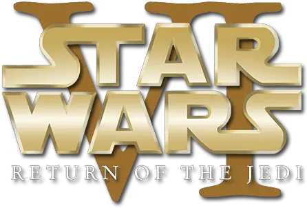 Download Hd Episode Vi Starwars Episode Logo Png Graphic Design Starwars Logo