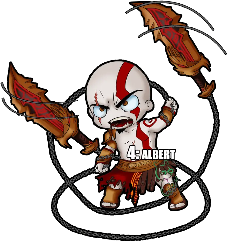 God Of War Clipart 2 By John God Of War Kratos Chibi God Of War Chibi Png God Of War Transparent