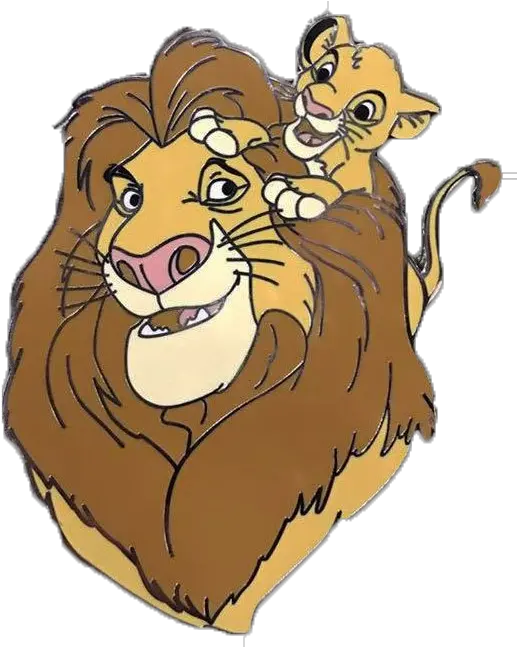 Mufasa And Simba Rare Disney Home Video Mufasa Simba Lion Lion King Mufasa Pins Png Simba Png