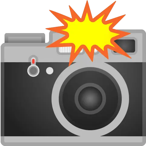 Camera With Flash Icon Camera Flash Emoji Png Flash Png