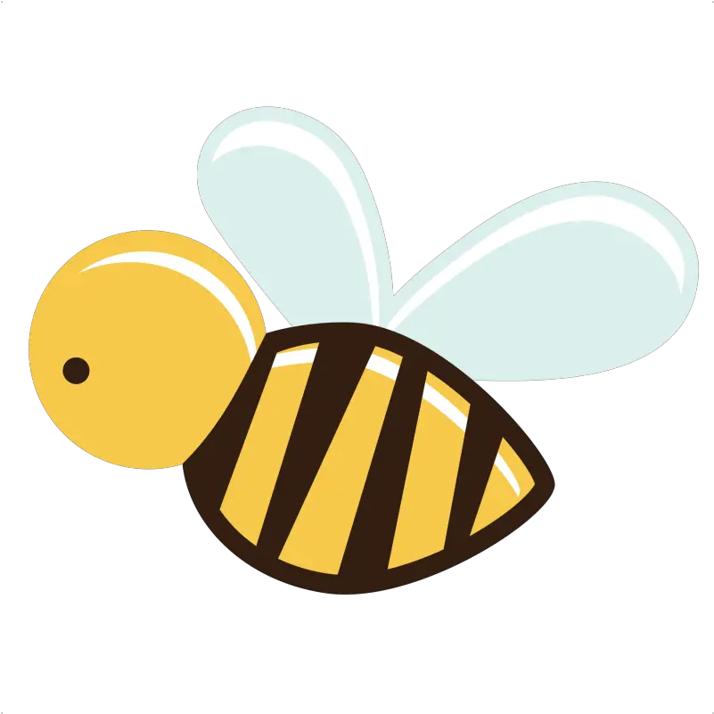 Bee Free Png Transparent Transparent Background Bee Clipart Bee Transparent Background