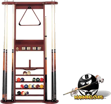 7 Cue Wall Rack With Short Clip Racks Mount Wall Mount Pool Cue Racks Png Pool Stick Png