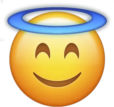 Angel Halo Emoji Png Angel Emoji Png Laughing Emoji Png Transparent