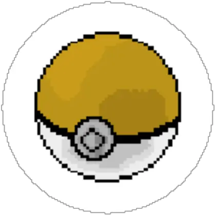 Gold Pokeball Roblox Big Bob Undertale Png Poke Ball Icon