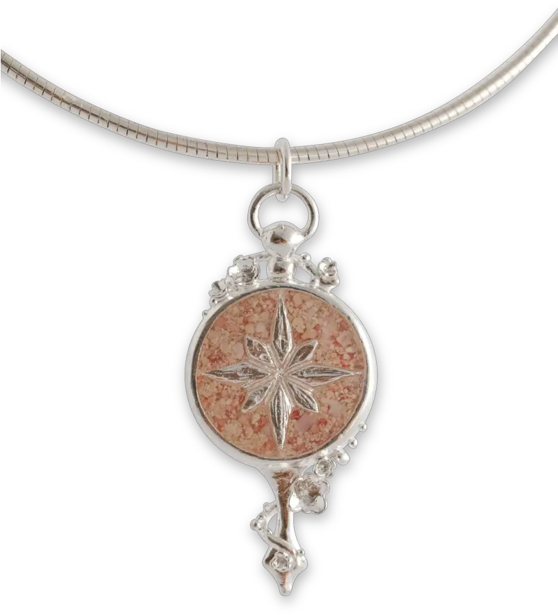 Compass Rose Pendulum Pendant Alexandra Mosher Studio Solid Png Compass Rose Icon