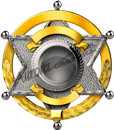 Sheriff Badge Blank Png Transparent Locket Sheriff Badge Png