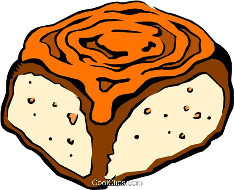 Cinnamon Bun Royalty Free Vector Clip Art Illustration Clip Art Png Cinnamon Roll Png