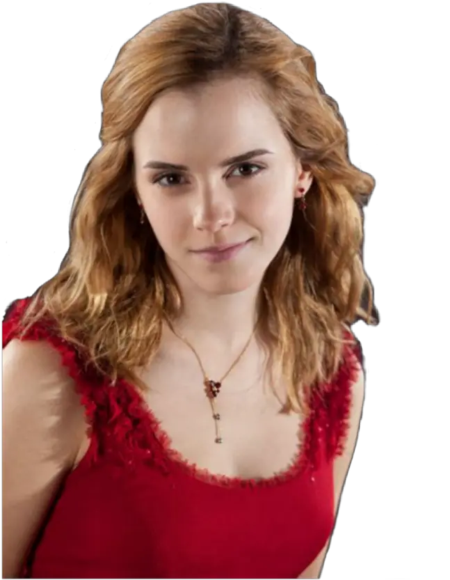 Sticker Harrypotter Harry Potter Deathly Hallows Hermione Granger And Red Dress Png Hermione Png