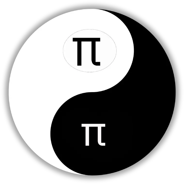 The Tao Of Pi Mystery Yin And Yang Png Pi Symbol Png