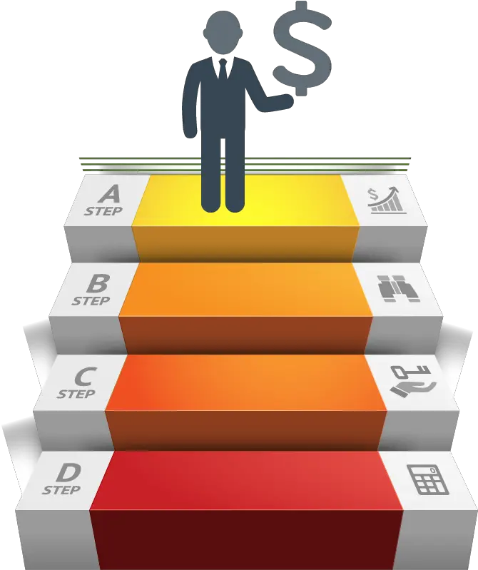 Ladder Of Success Vector Image Png Cartoon Stairs Transparent Background Ladder Png