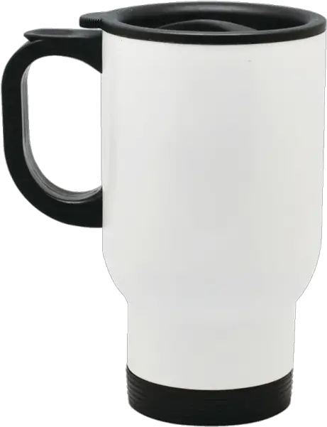 White Sublimation Travel Mug Blank White Travel Mug Png Mug Png