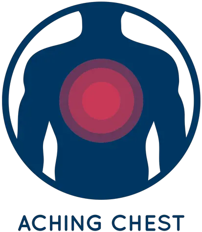 Aching Chest Icon Circle Png Chest Png