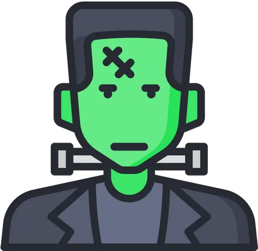 Frankenstein Icon Of Colored Outline Cartoon Png Frankenstein Png