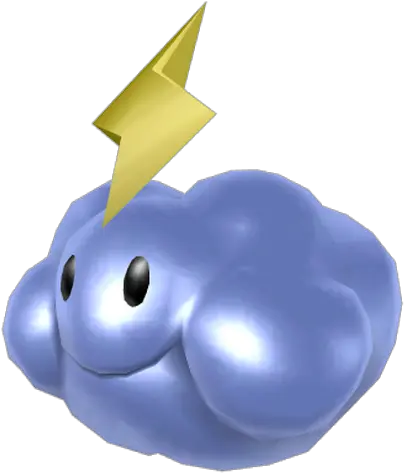 Wii Illustration Png Thunder Cloud Png