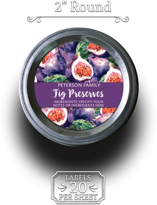 Fig Canning Label Watercolor U2013 Authentic Heirlooms Rose Family Png Fig Png