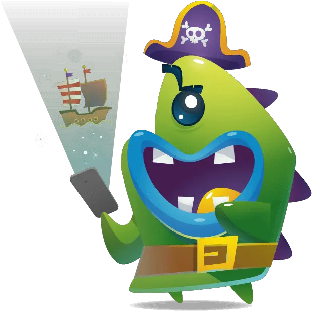 Yarr Sea Monster Cartoon Png Sea Monster Png