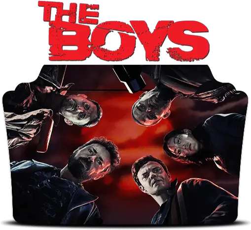 The Boys Tv Show Folder Icon Boys Folder Icon Png Tv Series Icon