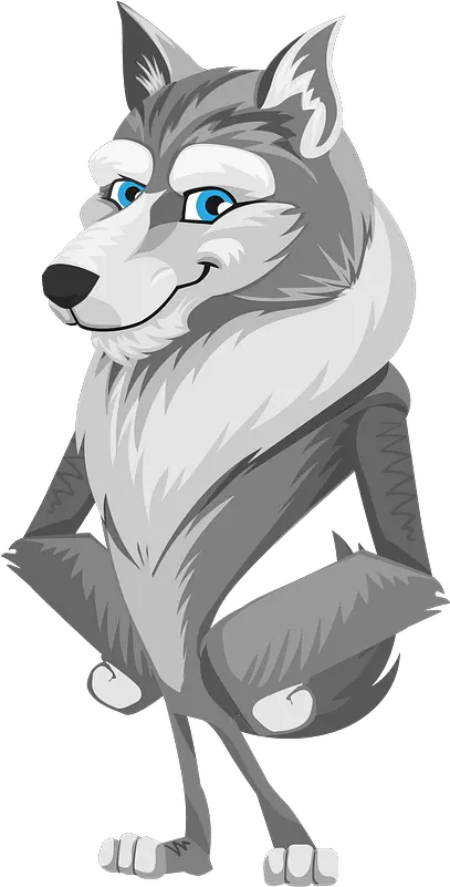 Cartoon Wolf Clipart Cartoon Wolf Png Wolf Cartoon Png