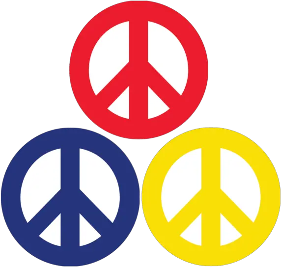 Solid Peace Sign 4 Inch Magnet Evil Symbols In The Bible Png Peace Sign Png