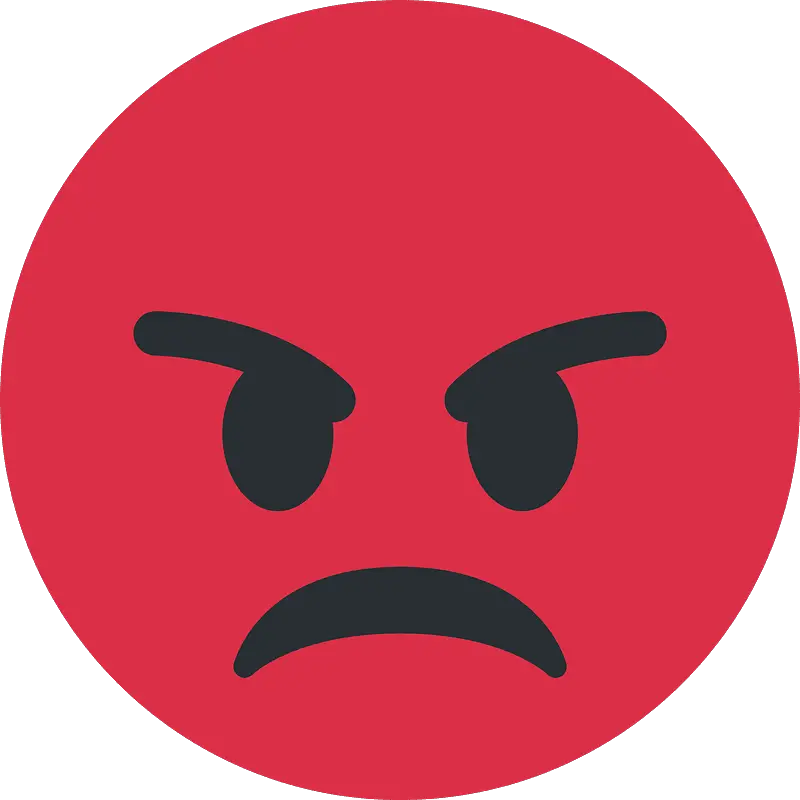 Angry Icon Of Flat Style Available In Svg Png Eps Ai Angry Emoji Png Rage Face Png