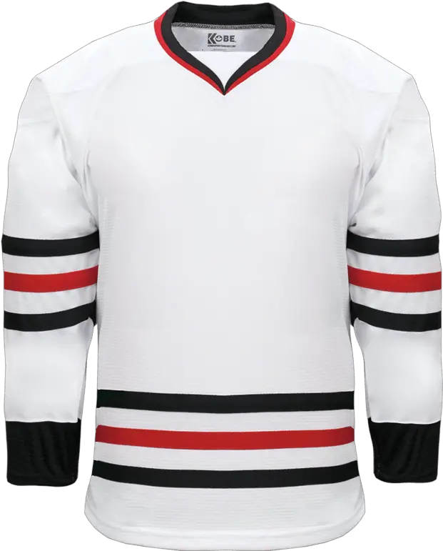 Premium Team Jersey Chicago Blackhawks White Kobe Hockey Jersey Png Blackhawks Logo Png