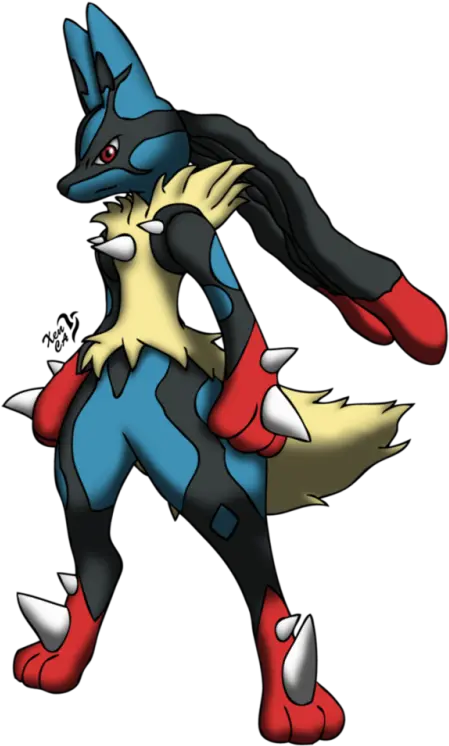 Download Hd Xens Mega Lucario By Xenfiles Anubis Hope You Mega Lucario Png Transparent Lucario Png