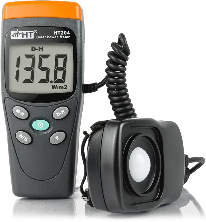 Ht204 Environmental Measurements Solar Meters Ht Instruments Piranometro Portatil Png Meter Png