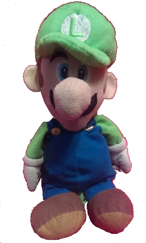 Luigi Super Mario Plush Kids Fandom Png Luigi Plush Png