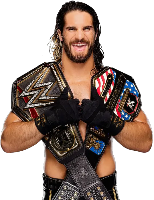 Download Seth Rollins Wwe And Us Seth Rollins United States Champion Png Seth Rollins Transparent