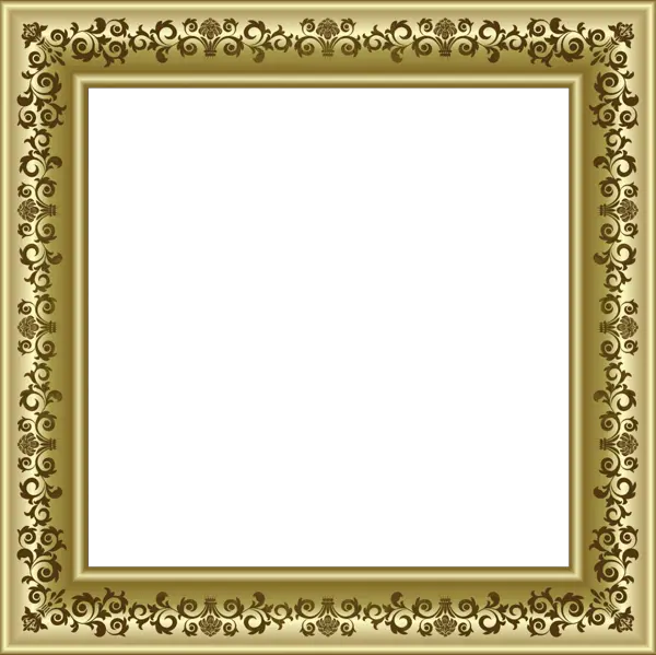 Frame Redondo Branco Png