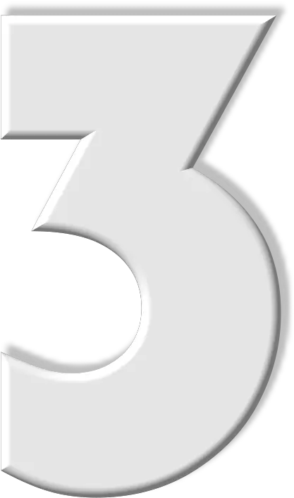 Number 3 Graphic Design Png Number 3 Png