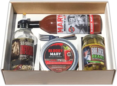 Build Your Own Bloody Mary Gift Box Set Rum Png Gift Box Png